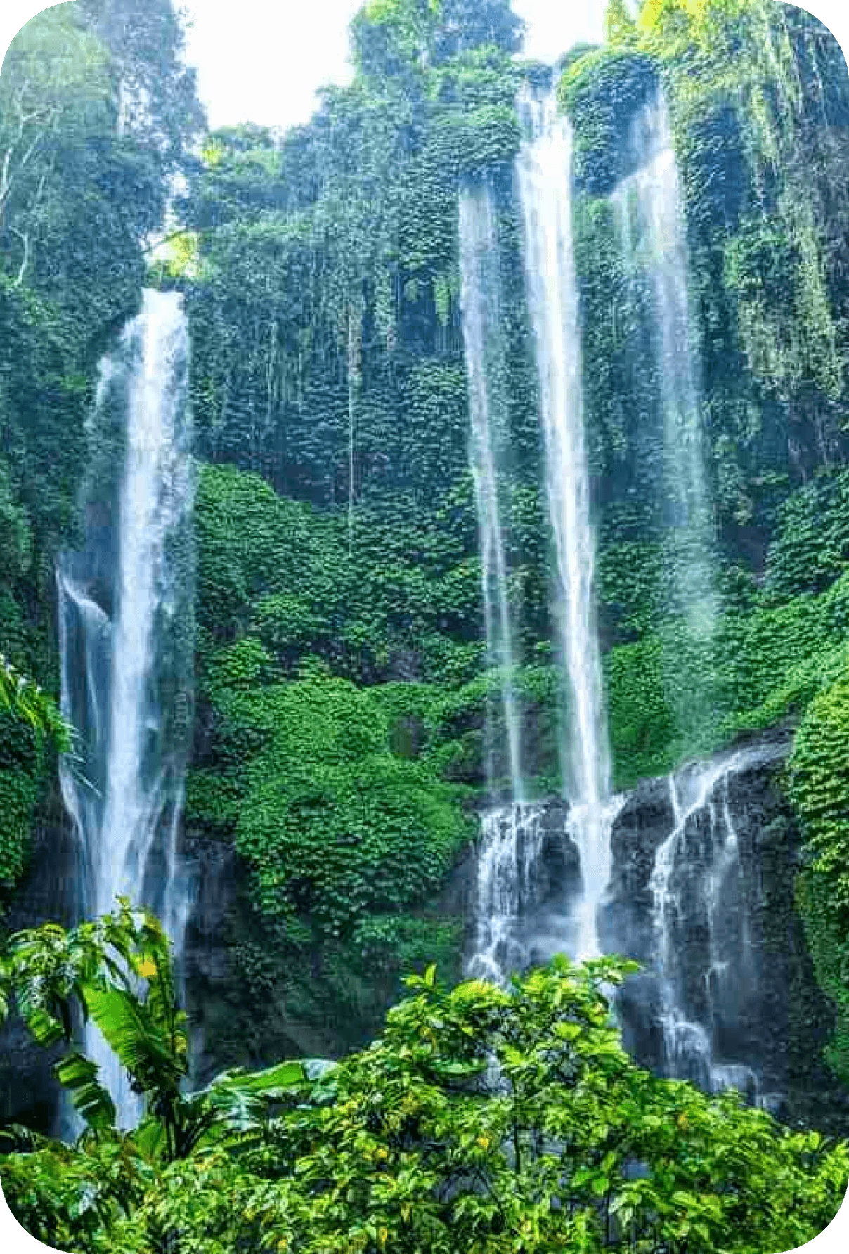 Sekumpul Waterfall in Bali